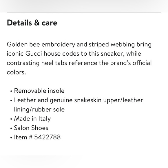 Gucci New Ace Sneakers with Red and Green Stripes - Picture 14 of 14